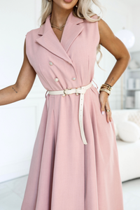 Vestido de casamento comprido rosa velho BeStylish 