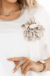 Blusa creme de cerimónia BeStylish 