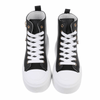 Ténis pretos all star sapatilhas pretas BeStylish 