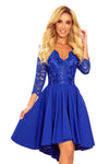 Vestido formal Nicolle (azul clásico)