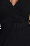 Macacão de cerimónia preto com alças BeStylish