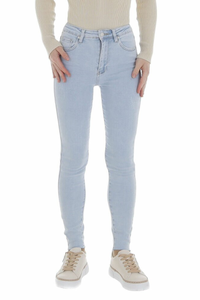 jeans de ganga clara e cintura subida BeStylish 