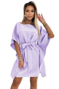 vestido de cerimónia curto roxo BeStylish