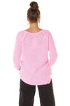 Camisola de malha rosa BeStylish