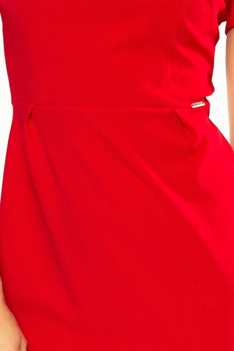 Vestido de cerimónia médio vermelho BeStylish 